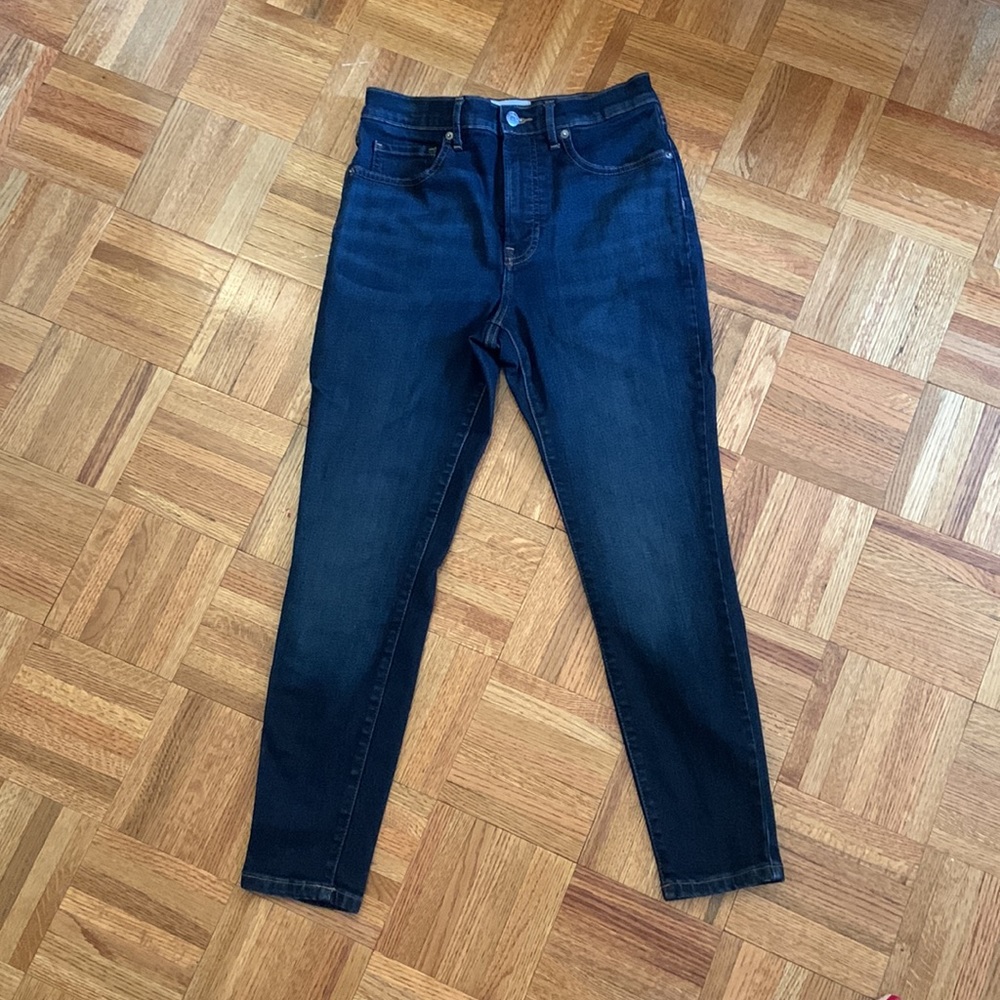 Everlane High rise skinny ankle jean